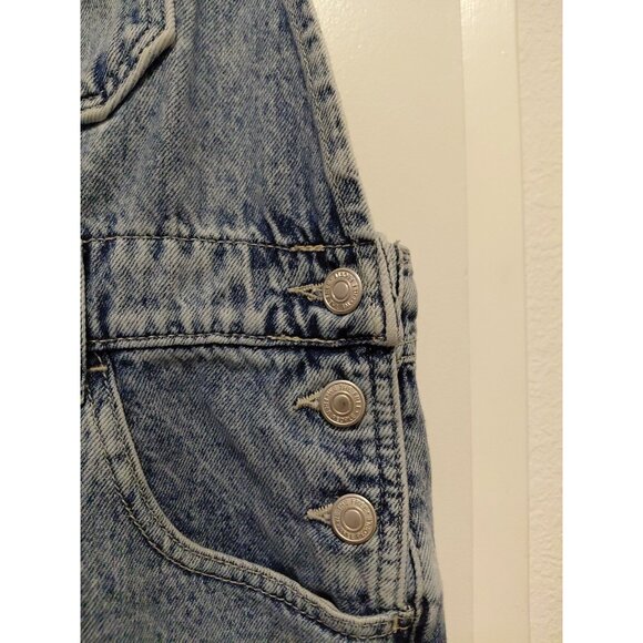 We The Free People Ziggy Denim Overalls Light Wash Blue Medium - Picture 5 of 8